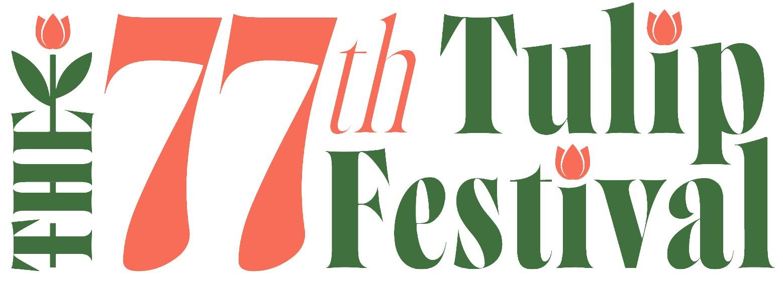 77th Tulip Festival Logo